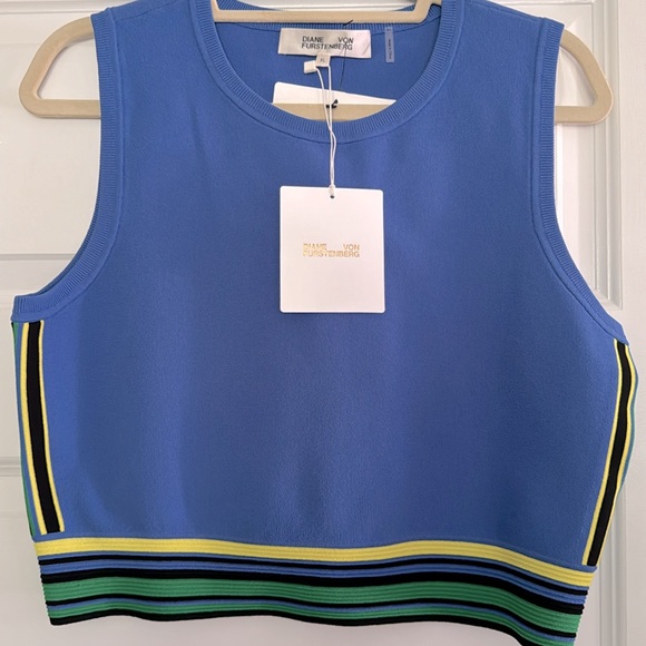 New with tags. Diane Van Furstenberg.  Top and skirts set  Both extra large - Picture 3 of 6